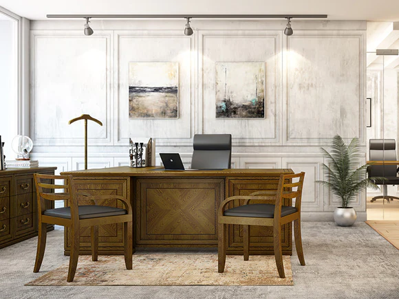 Wood Star Executive Table