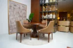 Luxury Upholstered Café Chair