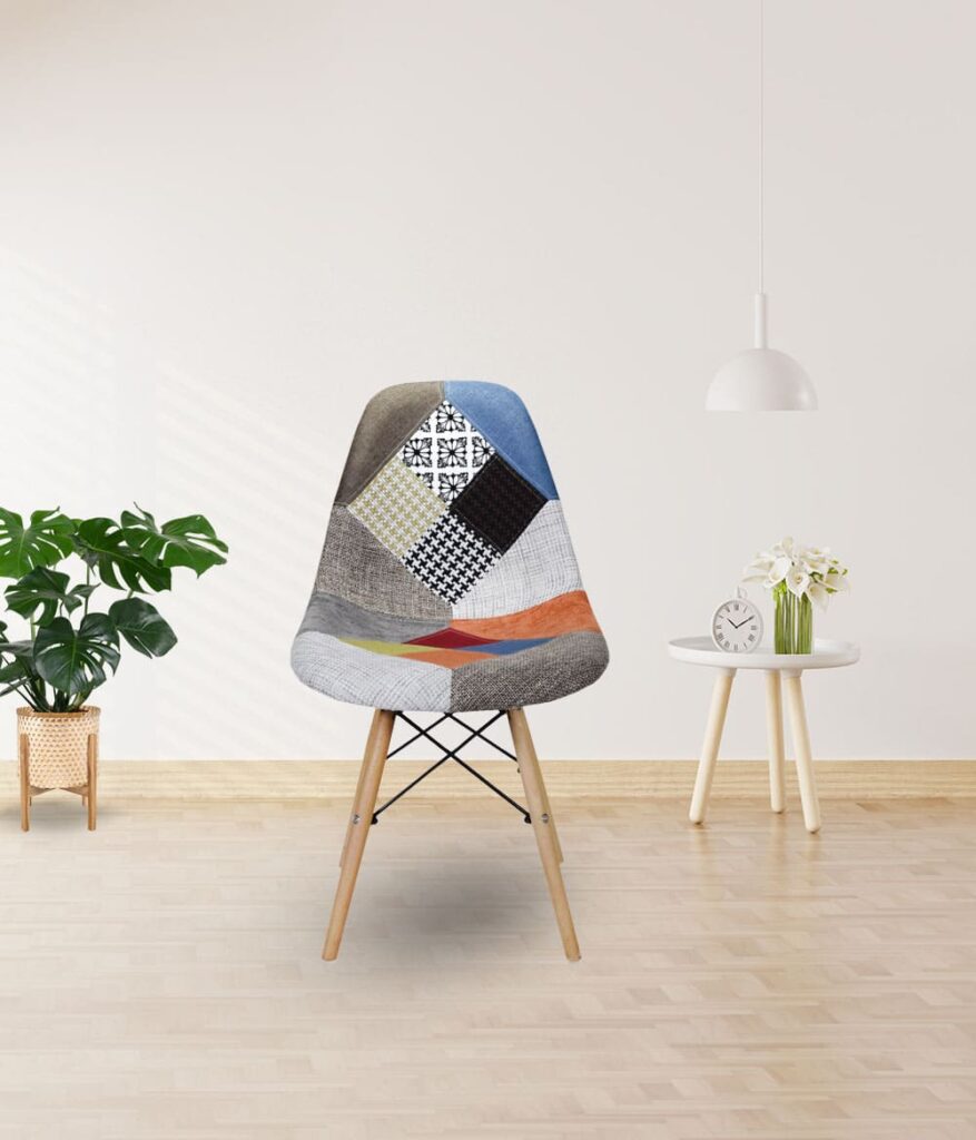 Patchwork Eiffel Chair